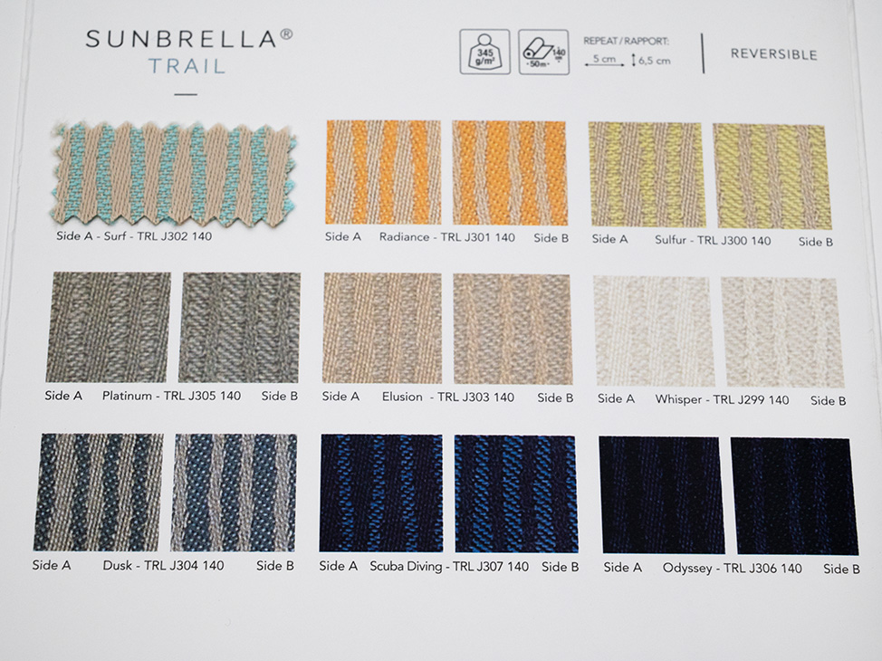 Trail ткань Sunbrella,  от магазина "Шторы - и точка!"