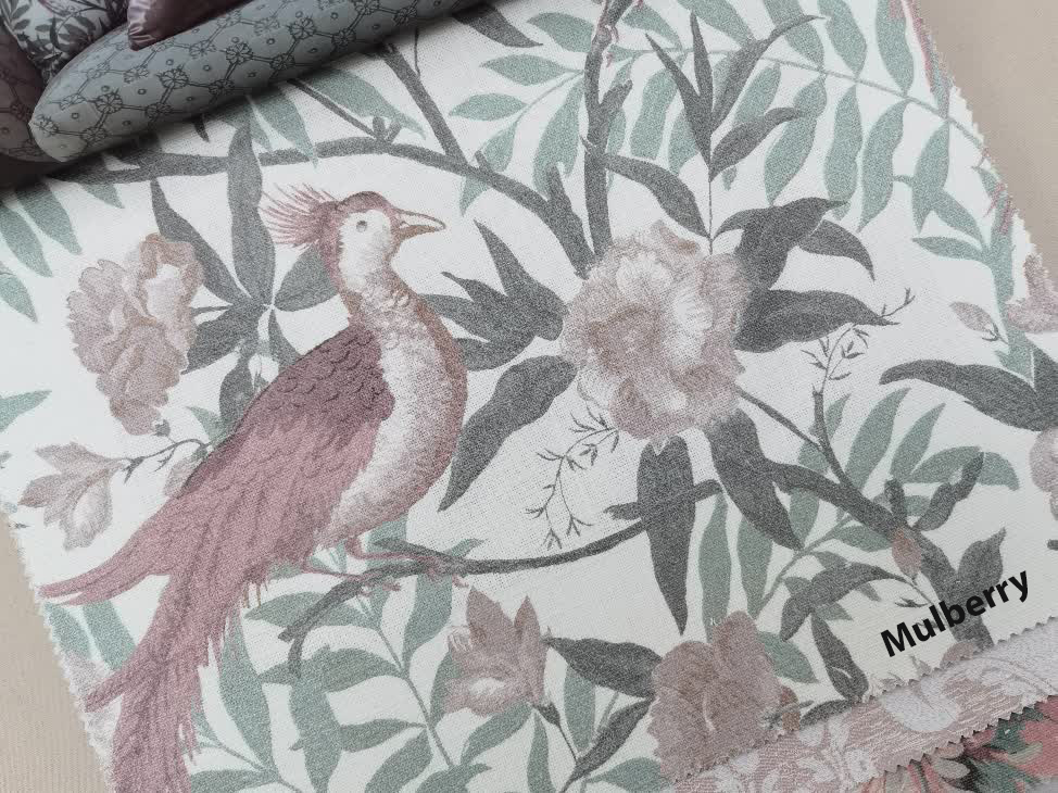 Osterley Birds ткань Laura Ashley,  от магазина "Шторы - и точка!"